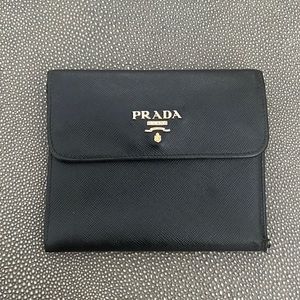 Vintage Prada Milano Black Wallet